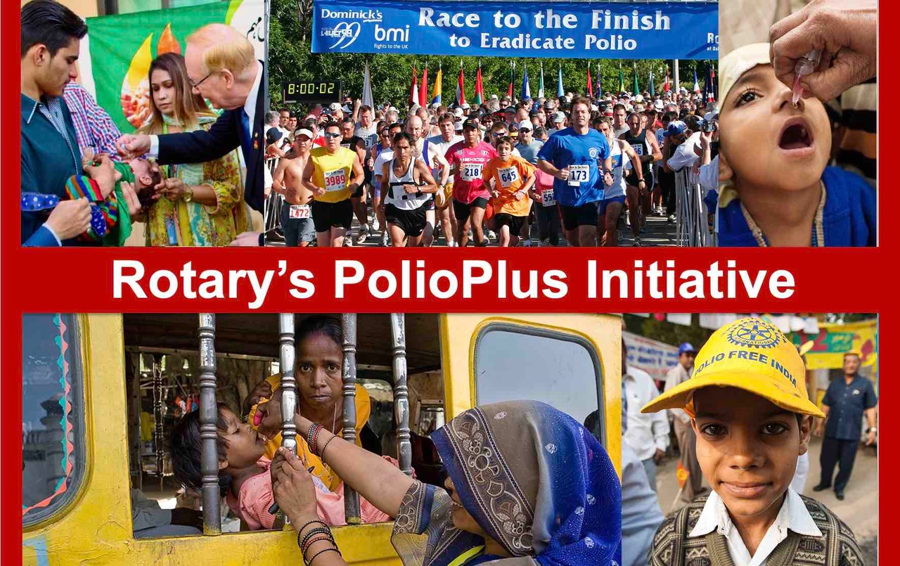 Rotary's polio plus initiative