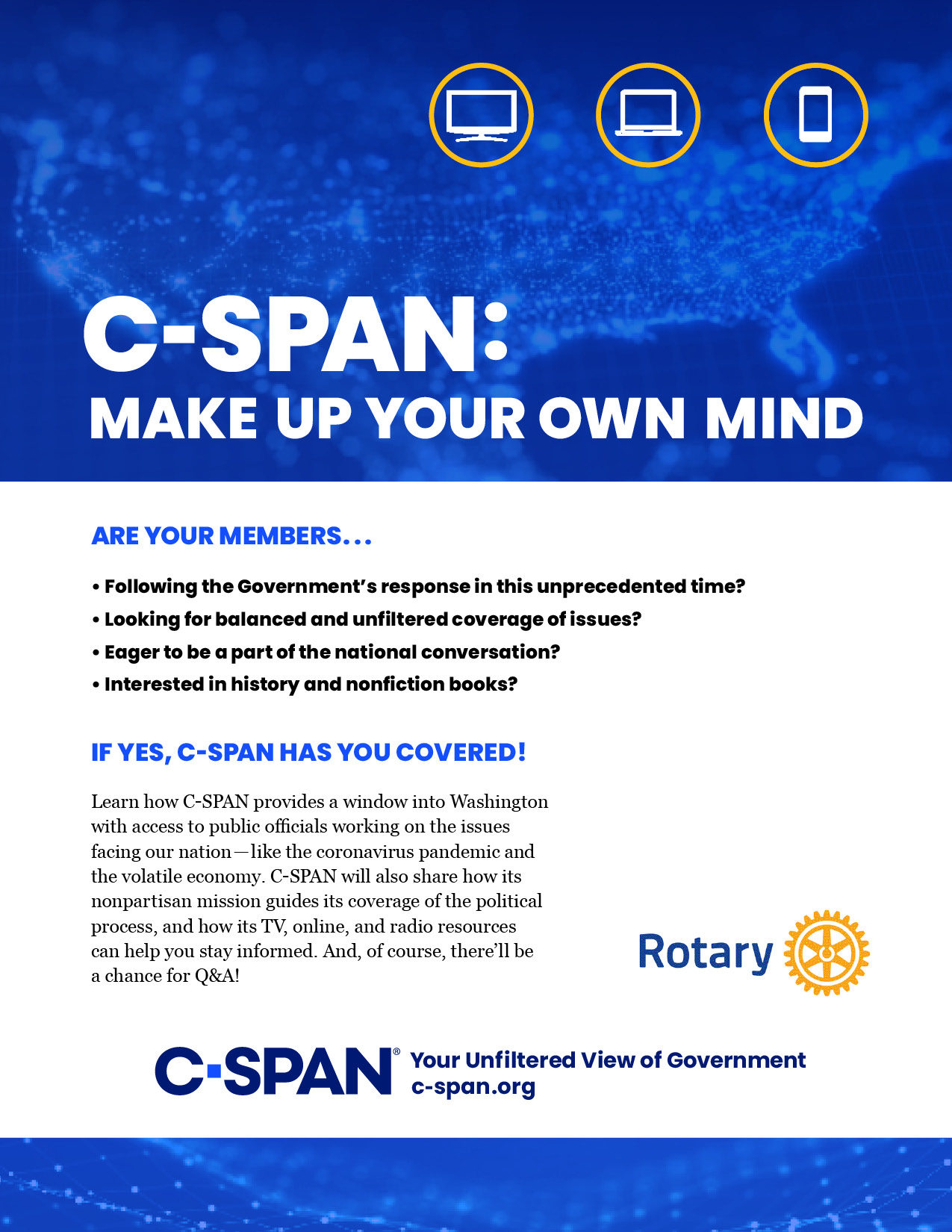 C-SPAN: Make up your own mind