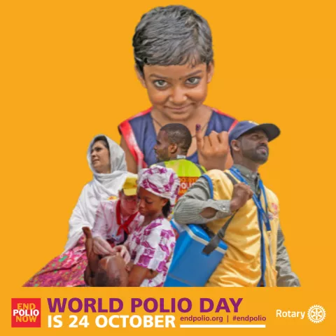 world polio day graphic