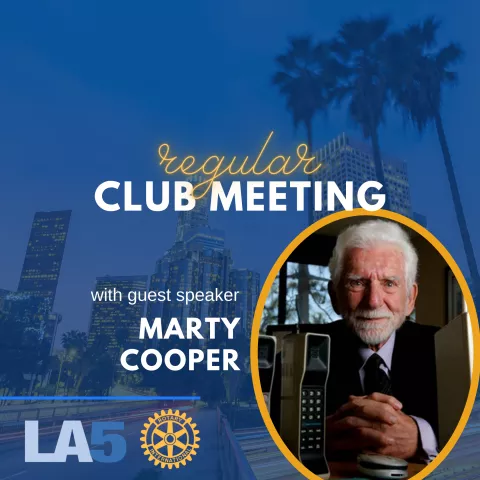 guest speaker: Marty Cooper