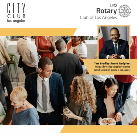 City Club Event Flyer