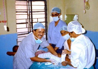 B•Polio • Actual Corrective Surgery