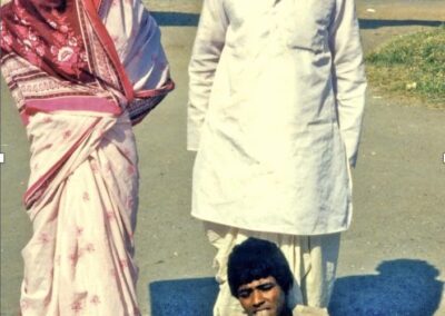 E•Pareek with Mother+Father